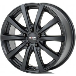 ALU Platišče PLATIN P 69 6,0x15 Mat črno PLATIŠČA